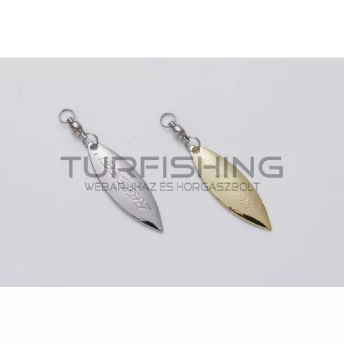 Decoy SPINNER BLADE FORGÓVAL DECOY BL-6S WILLOW LEAF SILVER 3.5