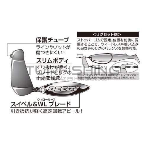 Decoy ÓLOM DECOY BL-51 BLADE SINKER HEAVY 28.0gr