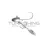   Decoy JIG FEJ SPINNER BLADE DECOY SV-34BT S.G HEAD BT #3/0 14gr