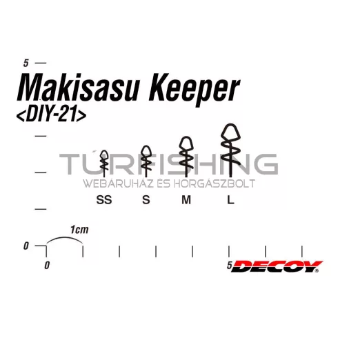 Decoy CSALIRÖGZITŐ DECOY MAKISASU SOFT BAIT KEEPER S