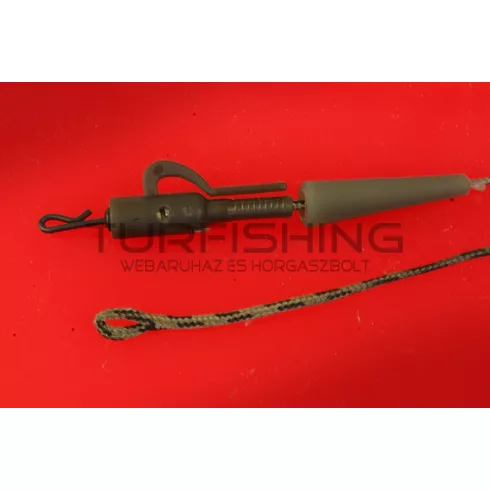 CARP EXPERT ELŐKÖTÖTT LEADCORE SZERELÉK GYORSKAPOCCSAL ZÖLD 3 DB/CSOMAG