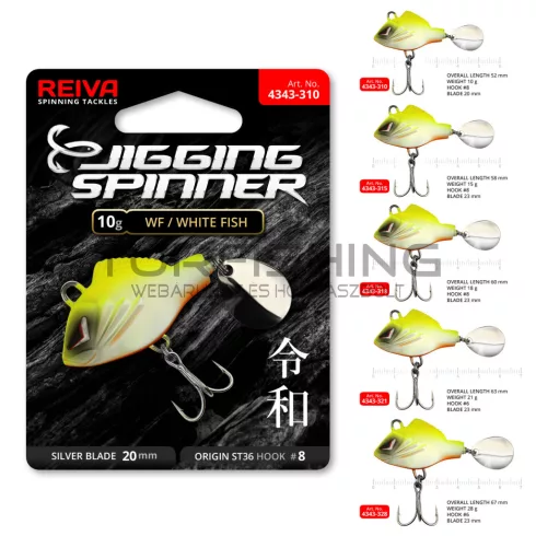 REIVA Jigging Spinner 28g