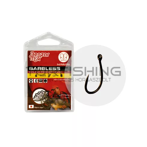 MARUTO 4626 6 BENZAR BARBLESS ROUND FEEDER HOROG 8DB/CS