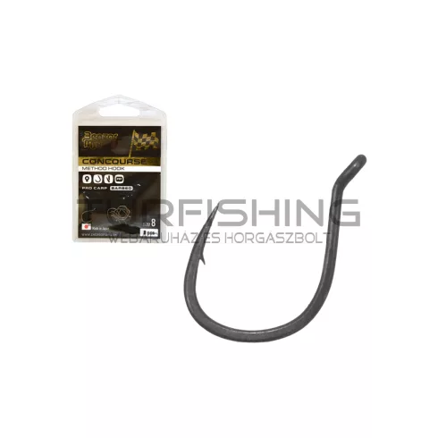 BENZÁR CONCOURSE METHOD PRO CARP HOOK 12 BARBED
