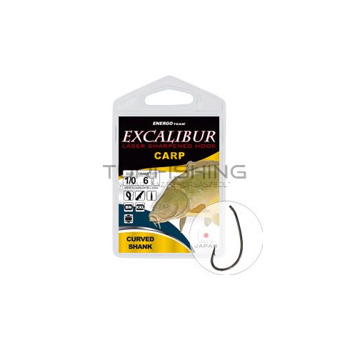 EXCALIBUR HOROG CARP CURVED SHANK BN 2