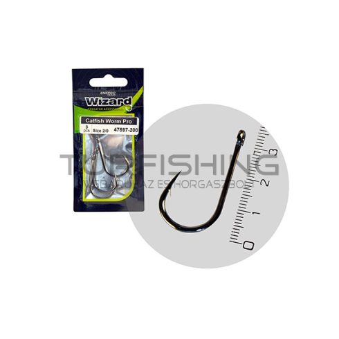 WIZARD CATFISH WORM PRO 4/0 3DB/CSOMAG