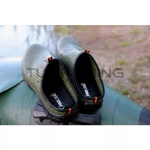 Prologic Bank Slippers Green papucs 43-as - 8