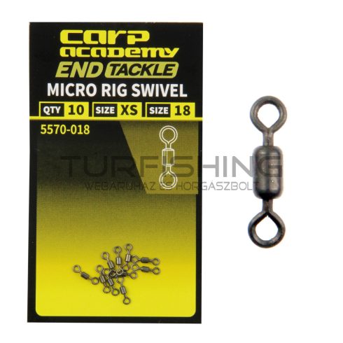 CARP ACADEMY Micro forgó gyűrűvel 18-as XS 10db/cs