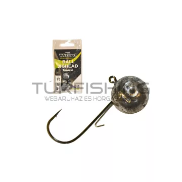 WIZARD BALL JIG HEAD W/KEEPER 4/0 25G 2DB/CSOMAG LEAD