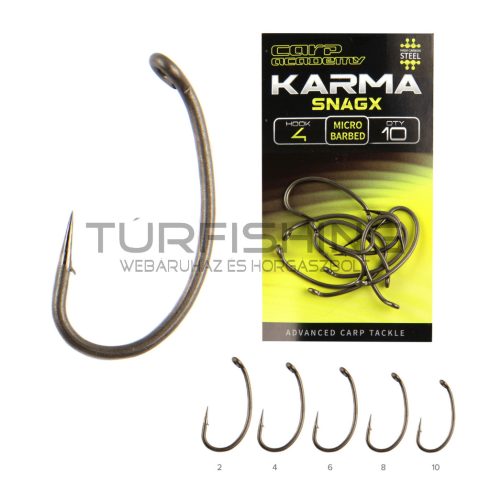 CARP ACADEMY KARMA SnagX  4 10db/cs