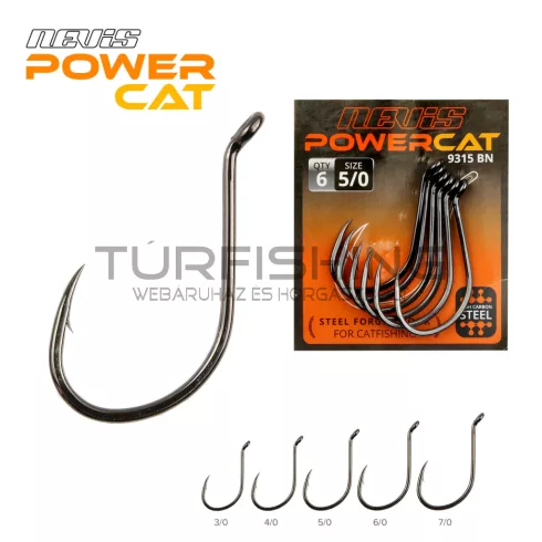 NEVIS Harcsázó Horog 9315 5/0 6db/cs