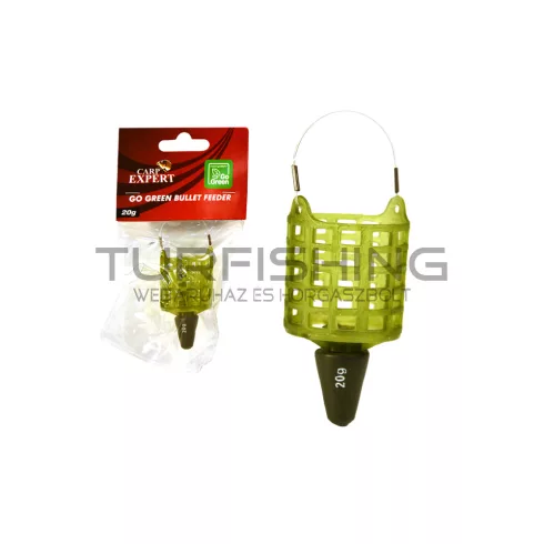 CARP EXPERT GO GREEN BULLET FEEDER KOSÁR 20G