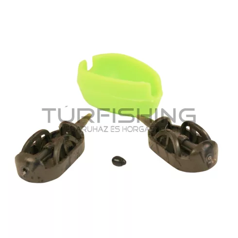 CARP EXPERT HEAVY DUTY METHOD FEEDER 70G+70G TÖMKÖDŐVEL GO GREEN