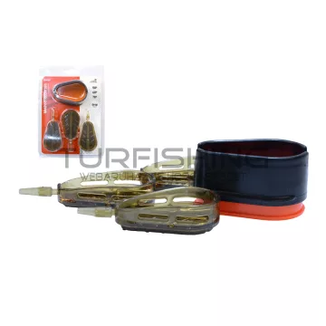 CARP EXPERT DROP METHOD KOSÁR SZETT TÖLTŐVEL 30G+40G+50G