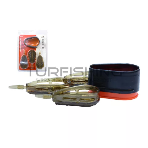 CARP EXPERT DROP METHOD KOSÁR SZETT TÖLTŐVEL 50G+60G+70G