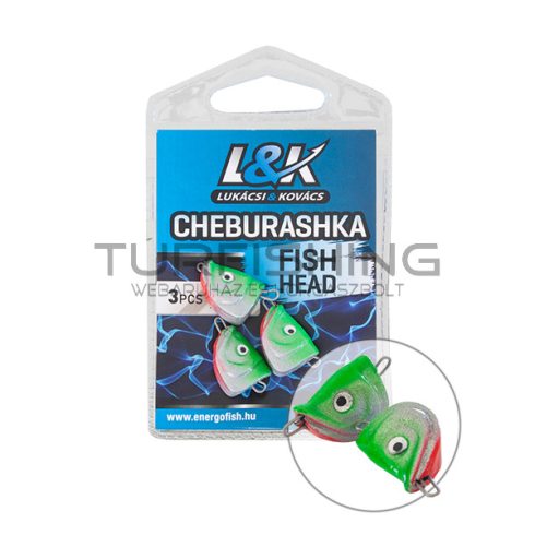 L&K CHEBURASHKA FISH HEAD 16g