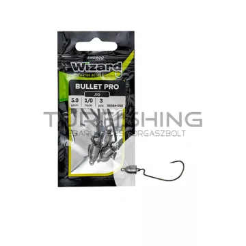 WIZARD BULLET PRO JIG FEJ 3.5G 1 3PCS/BAG