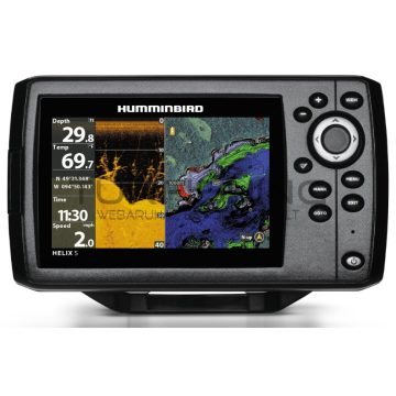 Humminbird Helix 5 Chirp DI G3 GPS halradar