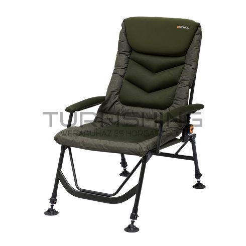 PROLOGIC DADDY LONG INSPIRE RECLINER CHAIR WITH ARMRESTS 140KG horgász fotel