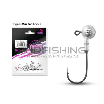 Jig fej Delphin BOMB! / 5db 20g-4/0