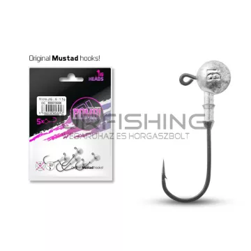 Jig fej Delphin BOMB! / 5db 25g-6/0