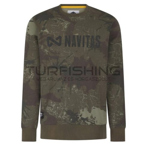 NAVITAS CAMO IDENTITY SWEATSHIRT L