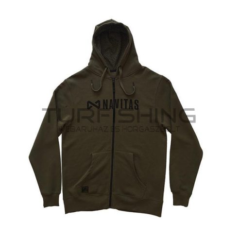 NAVITAS CORE ZIP HOODY GREEN M