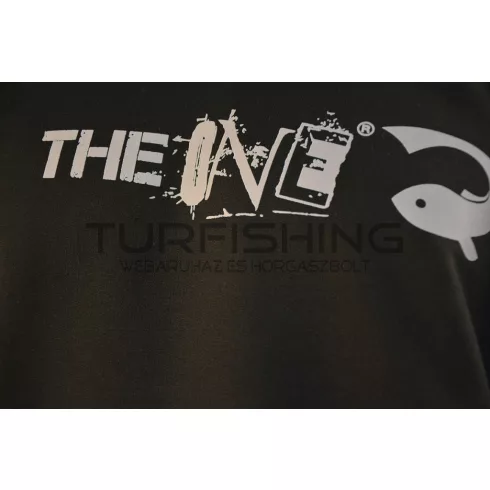 THE ONE HOODED SWEATSHIRT BLACK/FINE GREY S