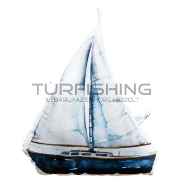 PILLOW SAILBOAT  33X30CM