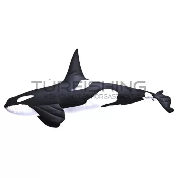 PILLOW THE ORCA, KILLER WHALE 118CM