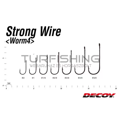 Decoy HOROG DECOY WORM 4 STRONG WIRE 2
