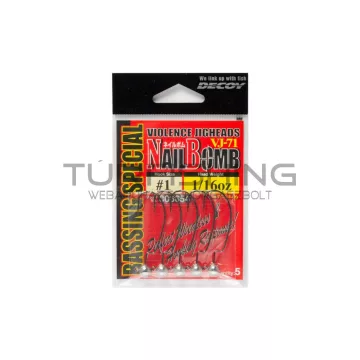 Decoy JIG FEJ OFFSET DECOY VJ-71 NAIL BOMB #2 0.9gr