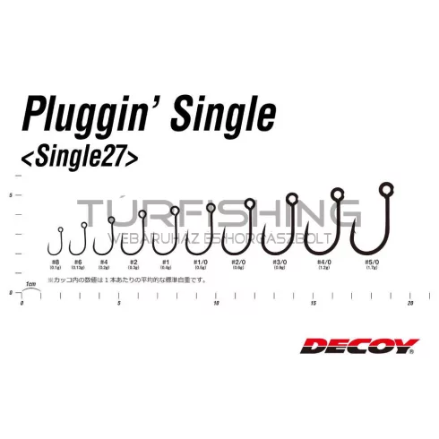 Decoy HOROG DECOY 27 PLUGGIN SINGLE #2