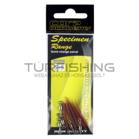 CARP ACADEMY Gyorscsatlakozó szilikoncsővel 5+5db  L  (356417)