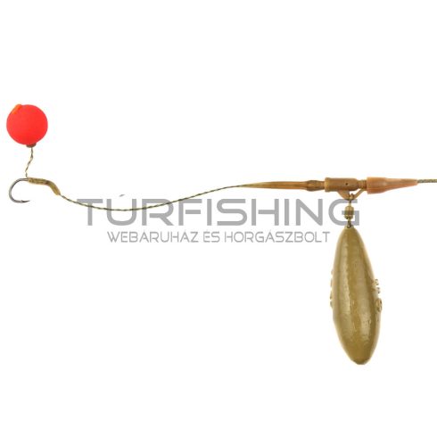 CARP ACADEMY Ólombetétes előke gyorskapoccsal 35lbs