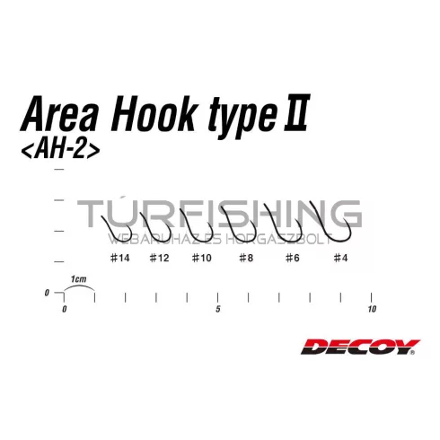 Decoy HOROG DECOY AREA TYPE II AH-2 MAT BLACK #10 Barbless