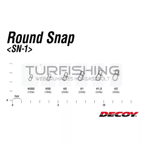 Decoy KAPOCS DECOY SN-1 DUOLOCK ROUND SNAP 1.5 24lbs