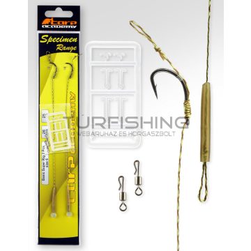 CARP ACADEMY Basic Super Rig 4-es méret 2db/cs