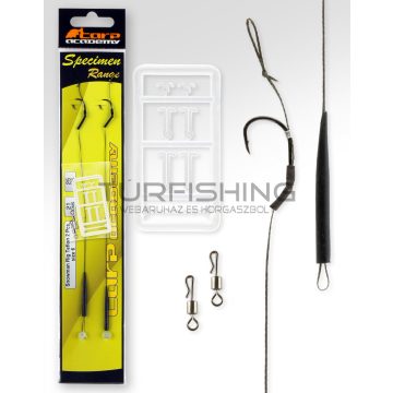 CARP ACADEMY Snowmen Rig Teflon 2-es méret 2db/cs