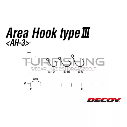 Decoy HOROG DECOY AREA TYPE III AH-3 MAT BLACK #12 Barbless
