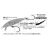 Decoy HOROG DECOY AREA TYPE III AH-3 MAT BLACK #8 Barbless