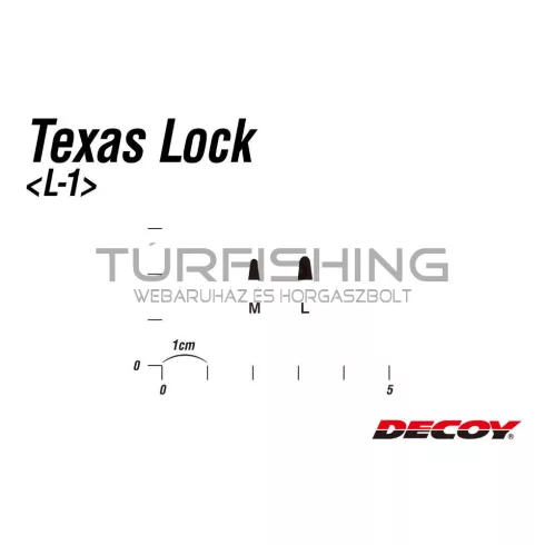 Decoy ÜTKÖZŐ DECOY L-1 TEXAS LOCK M 12-25lbs