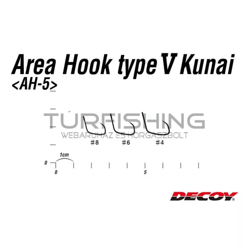 Decoy HOROG DECOY AREA TYPE V AH-5 KUNAI #6 Barbless