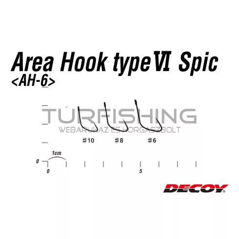 Decoy HOROG DECOY AREA TYPE VI AH-6 SPIC #10 Barbless