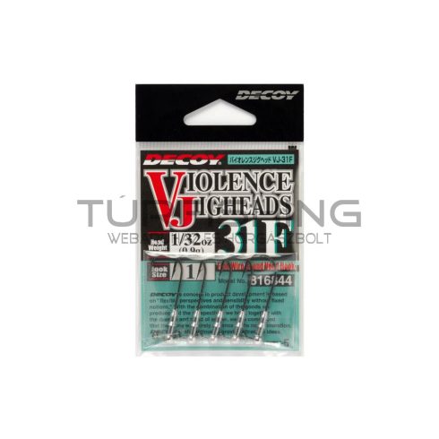 Decoy JIG FEJ DECOY VJ-31F VIOLENCE JIGHEAD #2 0.9gr