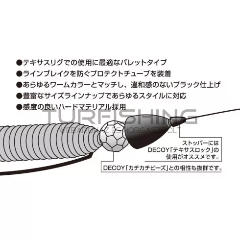 Decoy ÓLOM DECOY DS-5 TYPE BULLET 7.0gr