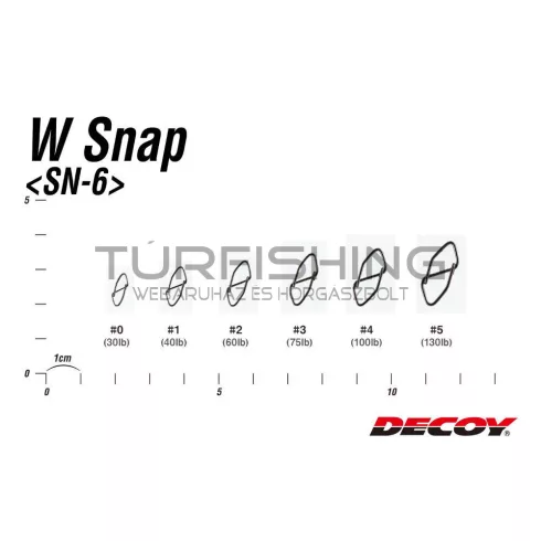 Decoy KAPOCS DECOY SN-6 W SNAP 3 75lbs