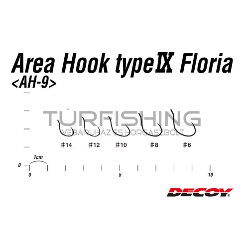 Decoy HOROG DECOY AREA TYPE IX AH-9 FLORIA #6 Barbless