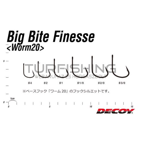 Decoy HOROG BOKORUGRÓ DECOY WORM 220 COVER FINESSE HD 1/0