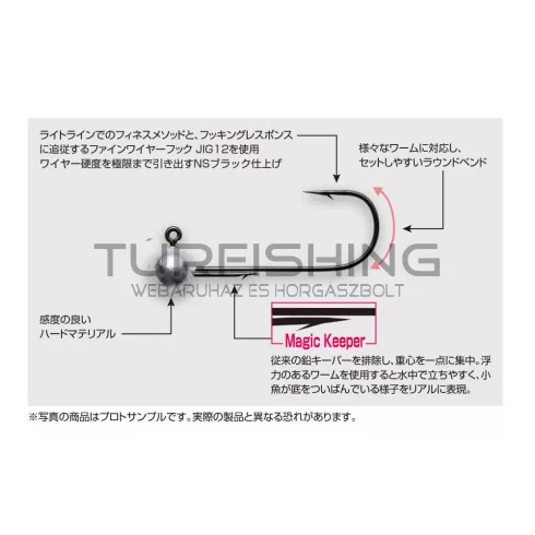 Decoy JIG FEJ DECOY VJ-76 MAGIC HEAD #1 3.5gr